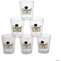 Fun Express Congrats Grad Shot Glass 2fl oz 24