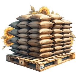 Pippifoder Shelled Sunflower Seeds Whole Pallet