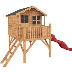 Mercia Garden Products Poppy Playhouse with Tower & Slide