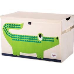 3 Sprouts Crocodile Toy Chest