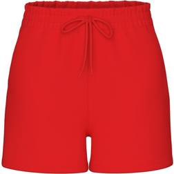 Pieces Chilli Sweatshorts - Poppy Red