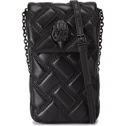 Kurt Geiger Kensington Drench Phone Bag - Black