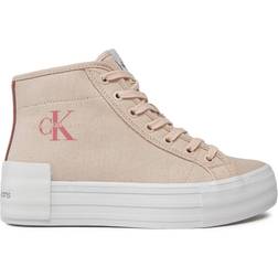 Calvin Klein Canvas High-Top W - Whisper Pink/Ash Rose/Bright White