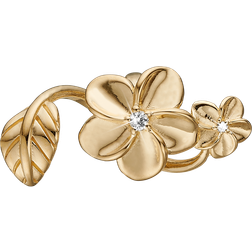 Christina Flower Bouquet - Gold/Topaz