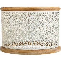 Alexandra House Living D1632395 Brown/White Coffee Table 63.5cm