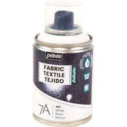 Pebeo Fabric Dye Textiles 7A Spray White 100ml