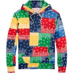 Polo Ralph Lauren Patchwork Print Spa Terry Hoodie - Archival Bandana
