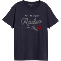 Lucky Brand First Rodeo Boyfriend T-shirt - Washed Blue