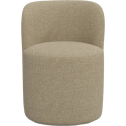 AllModern Duxford Zuma Natural Textured Linen Kitchen Chair 32"