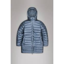 Rains Lohja Long Puffer Curve Jacket - Bay