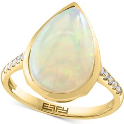 Effy Teardrop Ring - Gold/Opal/Diamonds