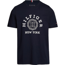 Tommy Hilfiger Front Logo Crew Neck T-shirt - Desert Sky