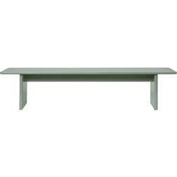 ferm LIVING Rink 35x200 Cm Mdf Tea Green 1104270165 Siddebænk