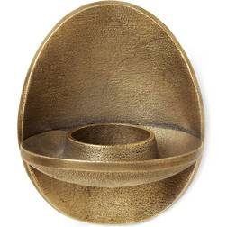 ferm LIVING Agapé Brass Värmeljuslykta 12.6cm