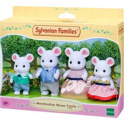 Sylvanian Families Marshmallow Mouse Family