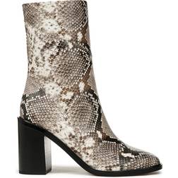 Franco Sarto Stevie Mid Shaft - Grey Snake Print