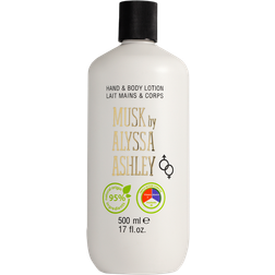 Alyssa Ashley Musk Hand & Body Moisturiser 500ml