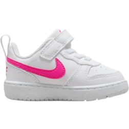 Nike Court Borough Low Recraft TDV - White/Laser Fuchsia