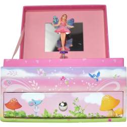 Pocket Money Music Fairy Jewelry Box - Pink