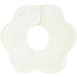 Shein 1pc Baby Flower Design Bib