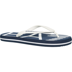 EA7 Flip Flops - Navy/White