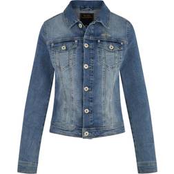 HV Society Women's denim jacket Aniek - Blue