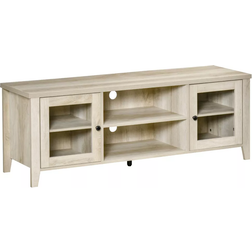 Homcom Modern Entertainment Center Oak TV Bench 55x19.8"