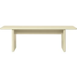 ferm LIVING Rink Bänk 140 cm Eggshell Sittbänk