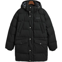 Gant Long Alta Down Jacket - Black