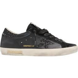 GOLDEN GOOSE Super Star Glitter W - Black