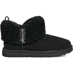 UGG Classic Ultra Mini Braid Boots - Black