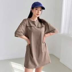 Shein Slogan Graphic Drop Shoulder Tee Dress