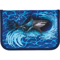 Herlitz Pencil Case Blue Shark