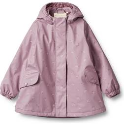 Wheat Rika Thermo Rain Jacket - Soft Lilac Flowers (7390k-977R GRS -1353)