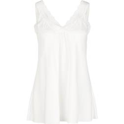 Marc Aurel Satin Top - Off-White