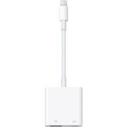 Apple Lightning - USB A/USB C M-F Camera Adapter