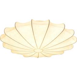 Brayden Studio Aneve White Ceiling Flush Light 15.8"