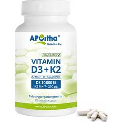 Aportha Vitamin D3 + K2 120 Stk.