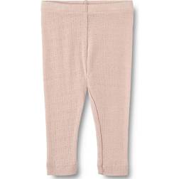 Wheat Agi Uld/Silke leggings Rosa mdr/68
