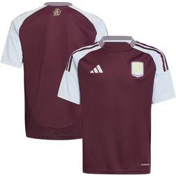 adidas Youth Claret Aston Villa Home Replica Jersey 2024/25