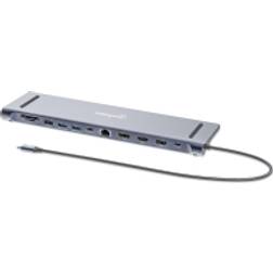 Manhattan USB-C PD 12-in-1 4K 1xHDMI 2xDP 190305