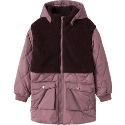 Name It Kid's Long Jacket - Grape Shake (13231176)