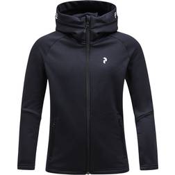 Peak Performance Rider Zip Hood - Black/Black