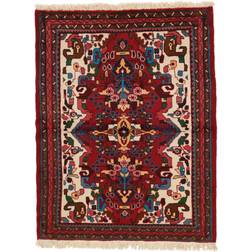 RugVista Hamadan Mehrfarbig, Rot 105x140cm