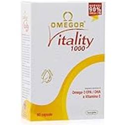 Omegor Vitality 500 Integratore Omega3 EPA DHA 60 pcs