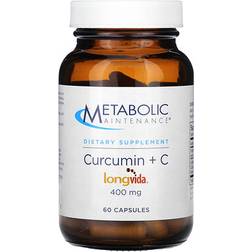 Metabolic Maintenance Curcumin + C 400mg 60 pcs