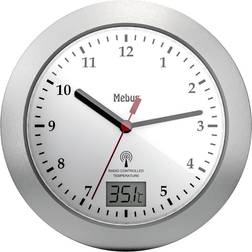 Mebus 41124 Radio Bathroom Clock Vægur