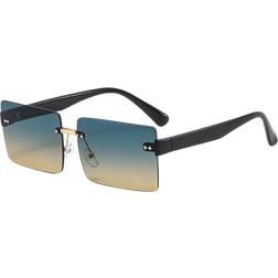VFDHN Retro Sunglasses Black/Green