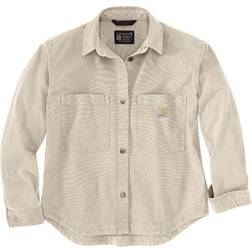 Carhartt Heavyweight Duck Overshirt - Oat Milk