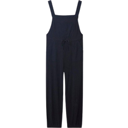 White Stuff Daphne Jersey Dungaree - Pure Black